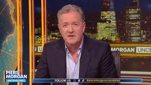 Piers Morgan comments on Cenk Uygur's ban from the UK (Credit: Piers Morgan Uncensored/YouTube)