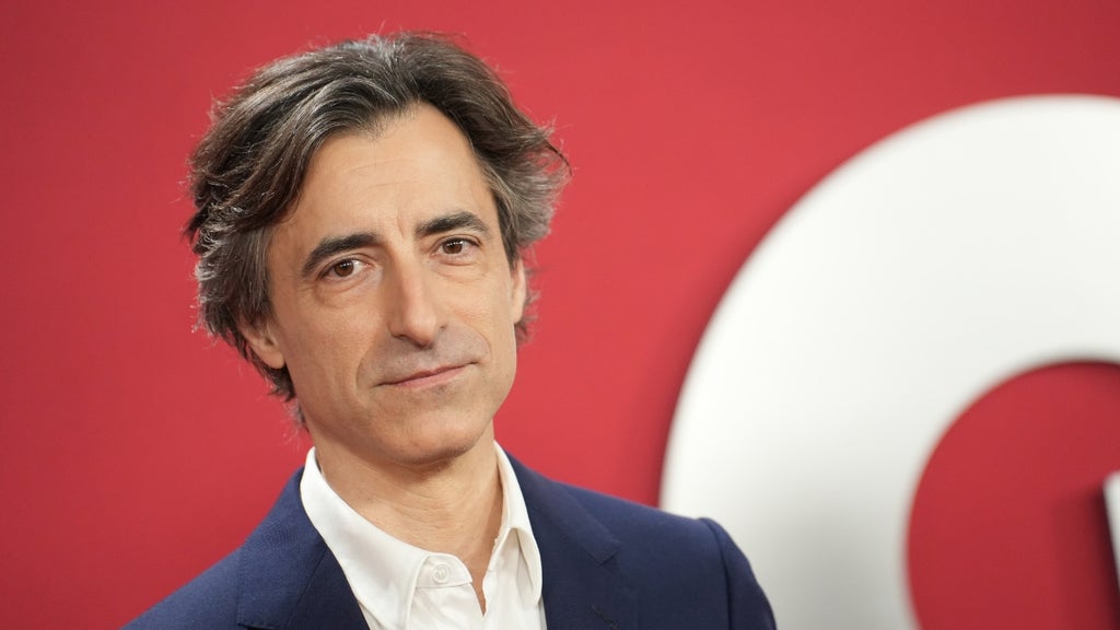 Noah Baumbach walks the GQ red carpet in 2025