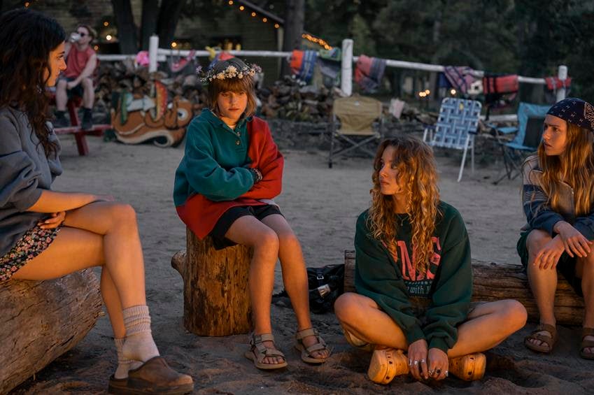 Sterling Point's&nbsp;Annie Jacobson (Ella Rubin), Maple (Mabel Strachan), Oona (Bo Bragason), Ramona (Amélie Hoeferle). Source:&nbsp;Sabrina Lantos/Prime
