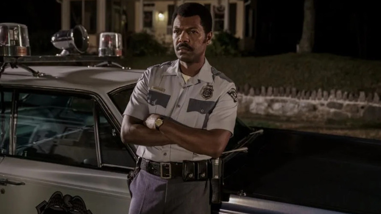 Sherriff Levon Brooks mulls over the suspects in Crystal Lake