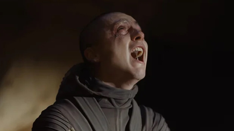 Paul yelling in Dune Part Three