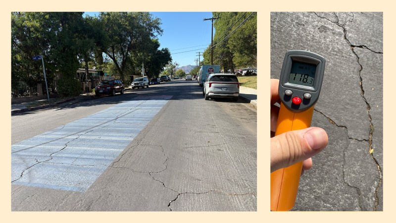 There’s a program in parts of the region designed to keep asphalt cooler which experts say comes with some benefits.