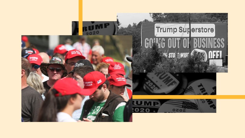 As the midterms near, red MAGA hats are becoming rarer and Trump stores are shuttering, signs that the movement’s consumer brand may be cooling.