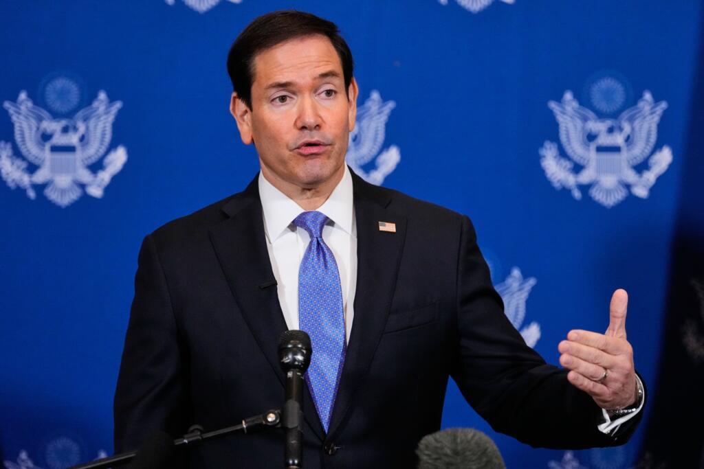 United States Secretary of State Marco Rubio.